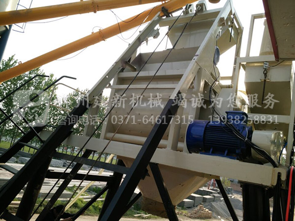 小型攪拌站維護需注意防塵(圖1) 小型攪拌站