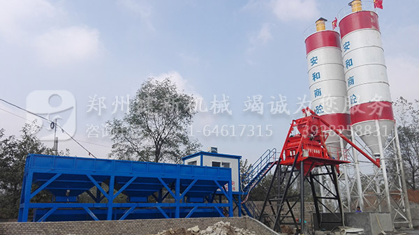 小型混凝土攪拌站回收水再利用一舉多得(圖1) 小型混凝土攪拌站